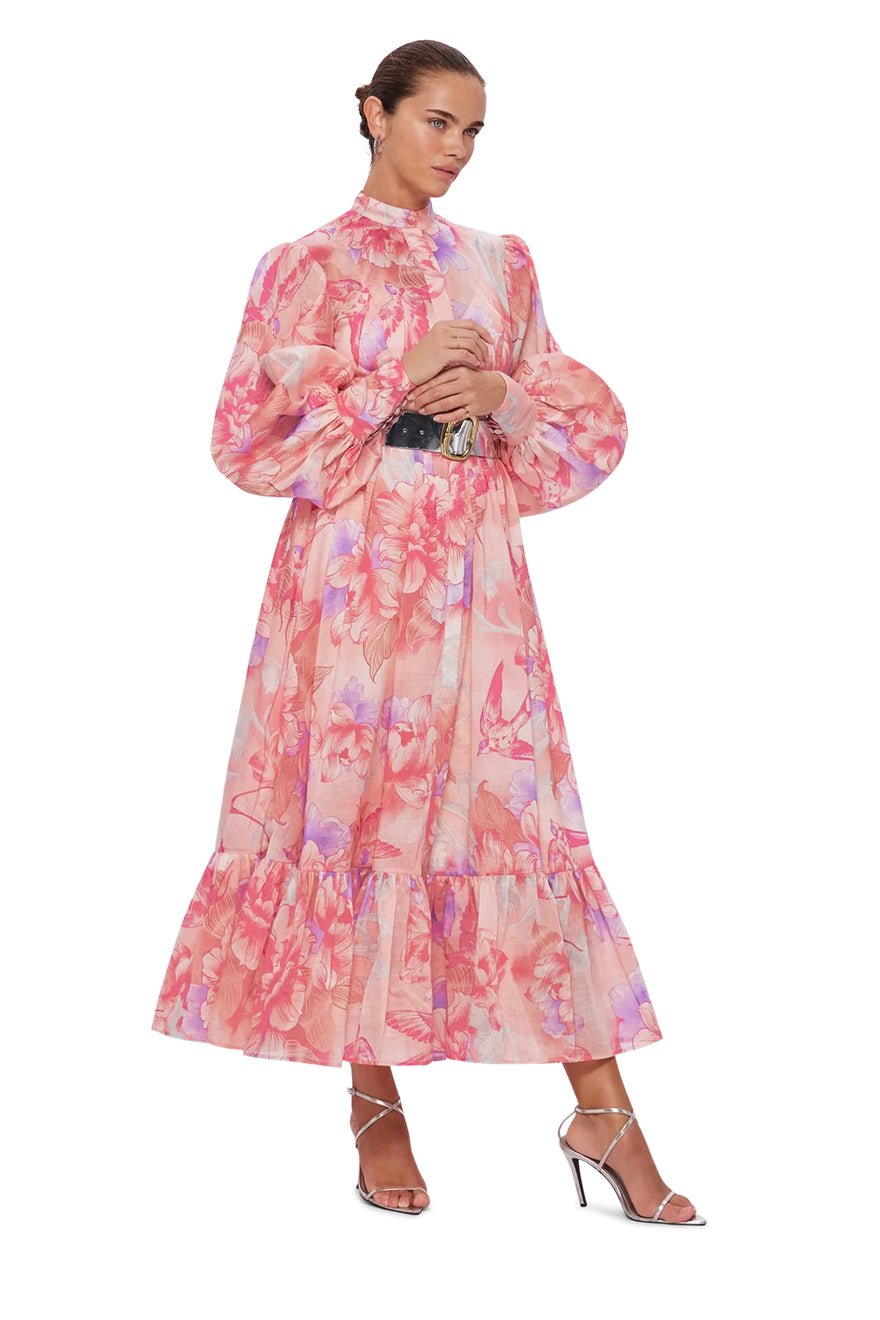 Leo Lin Nayla Midi Dress - Lush photo 3