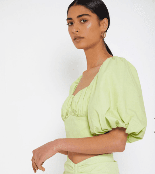 Mossman Seahaze Top Green Size 10 photo 2