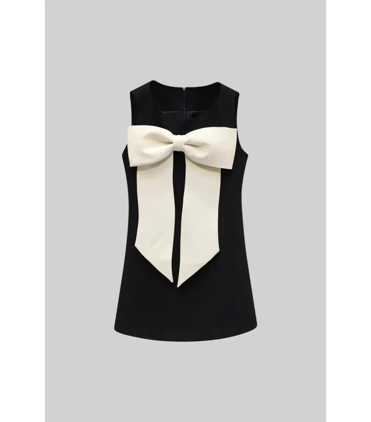 Sierra Darien Sleeveless Massive Ribbon Mini Dress in Black Size AU 8 photo 5