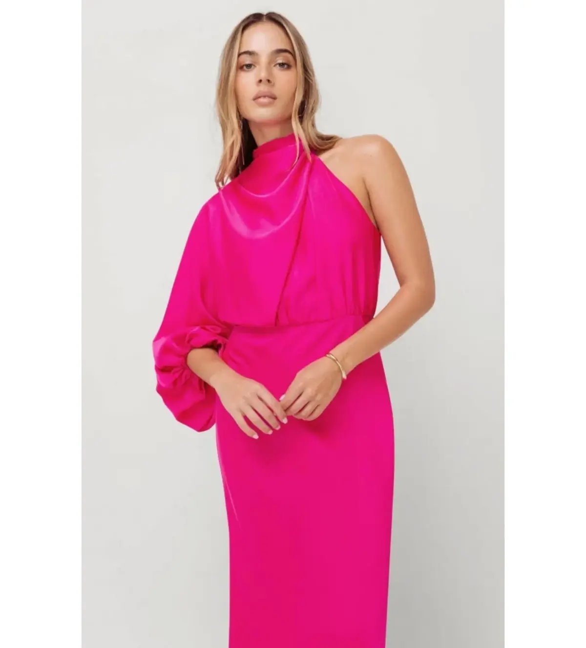 Sheike Olivia Maxi Dress Pink Size 10 photo 3