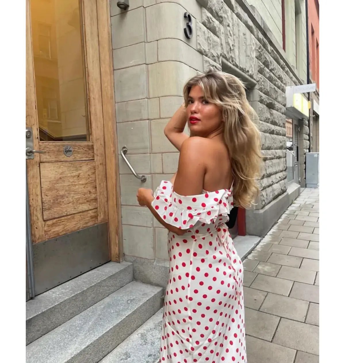 Realisation Par Claudia Dress Polka Dots Size 8/S photo 4