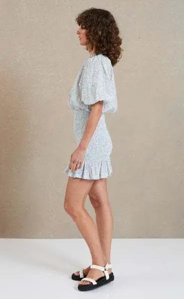 Bec and bridge pasqualina short sleeve mini dress size 8 photo 2