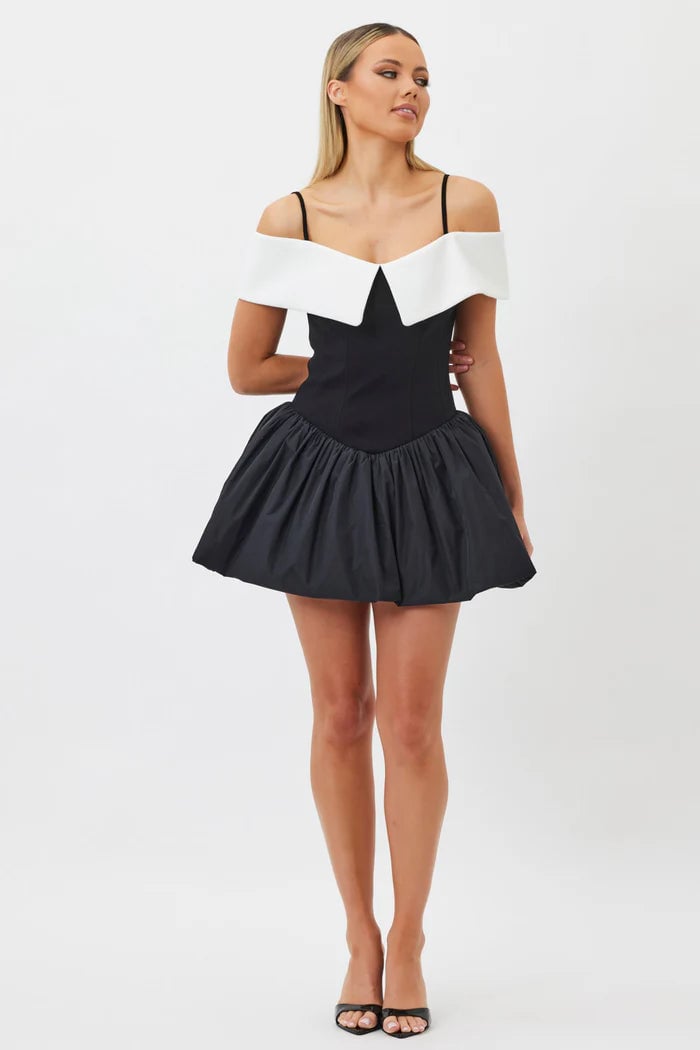 Bianca and Bridgett Jodie Mini Dress - Black photo 4