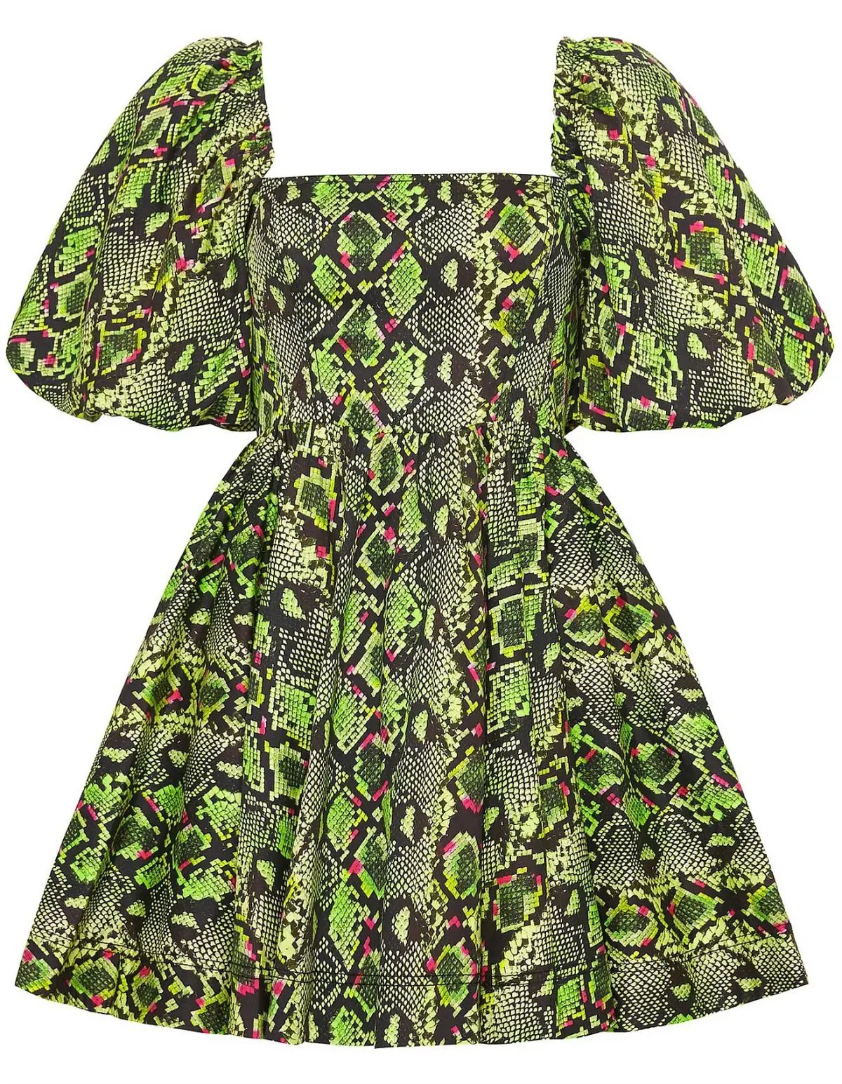Aje Serpentine Corset Mini Dress Print Size 10 photo 6