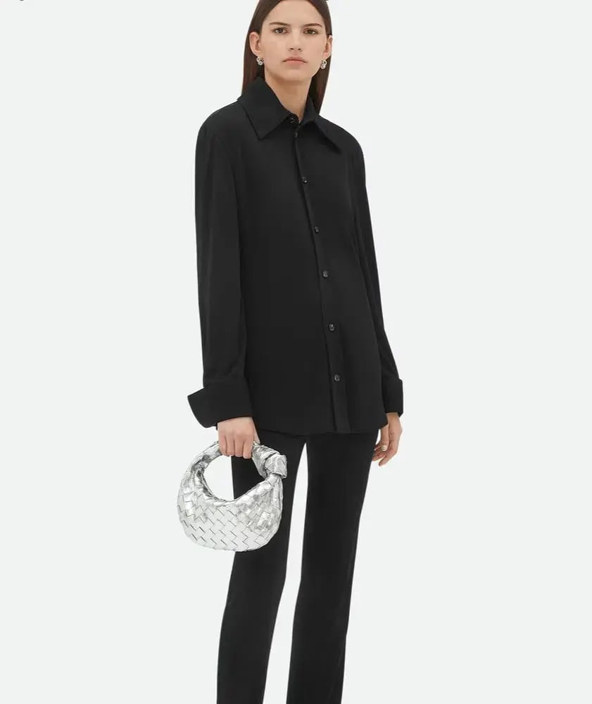 Bottega Veneta Jodie Mini Bag Silver photo 2