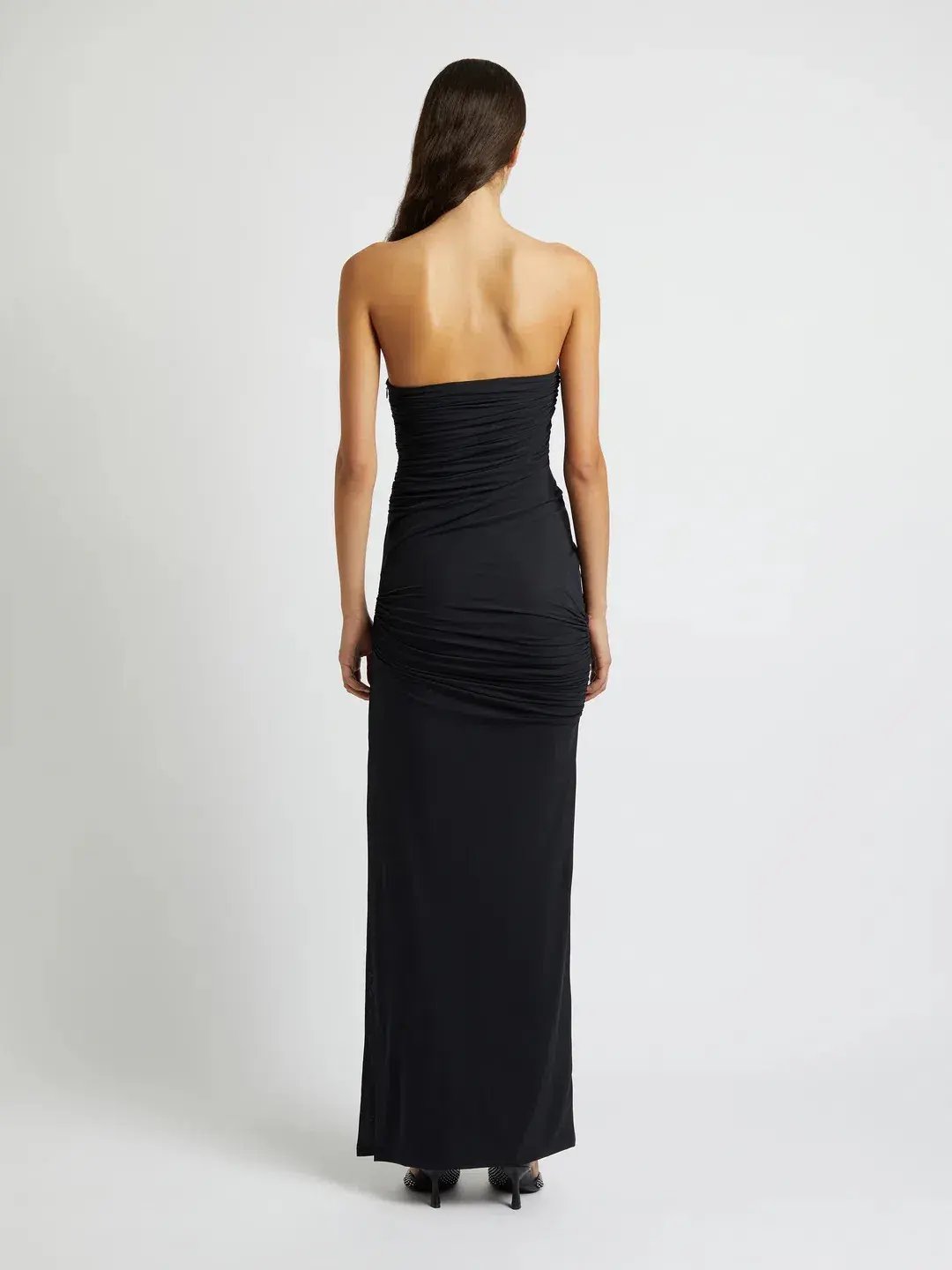 Christopher Esber Encompassed Looped Bodice Dress Black Size 8 / 8-10 AU photo 3