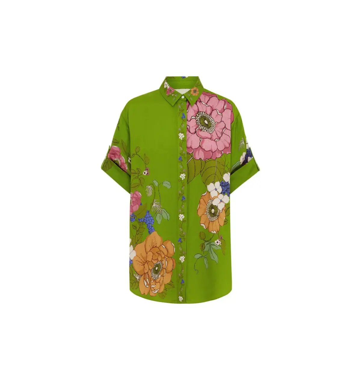 Alemais Olivia Shirt and Pant Set Green Print Size AU 14 photo 5