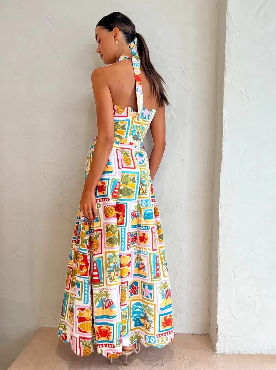 By Nicola Sea Change Top Size 10 and Maxi Skirt Size 8 Set In Summer Vacation photo 3