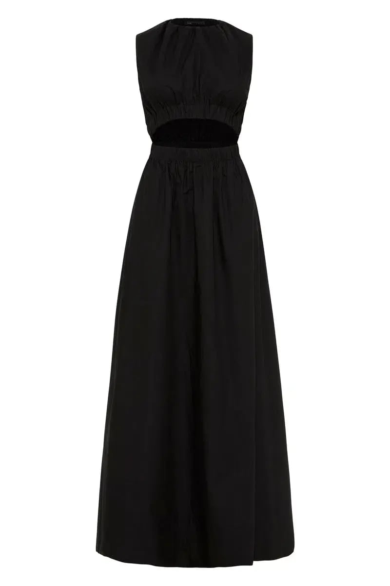 Sir The Label Dion Gathered Dress Black Size 0 / 6 AU photo 4