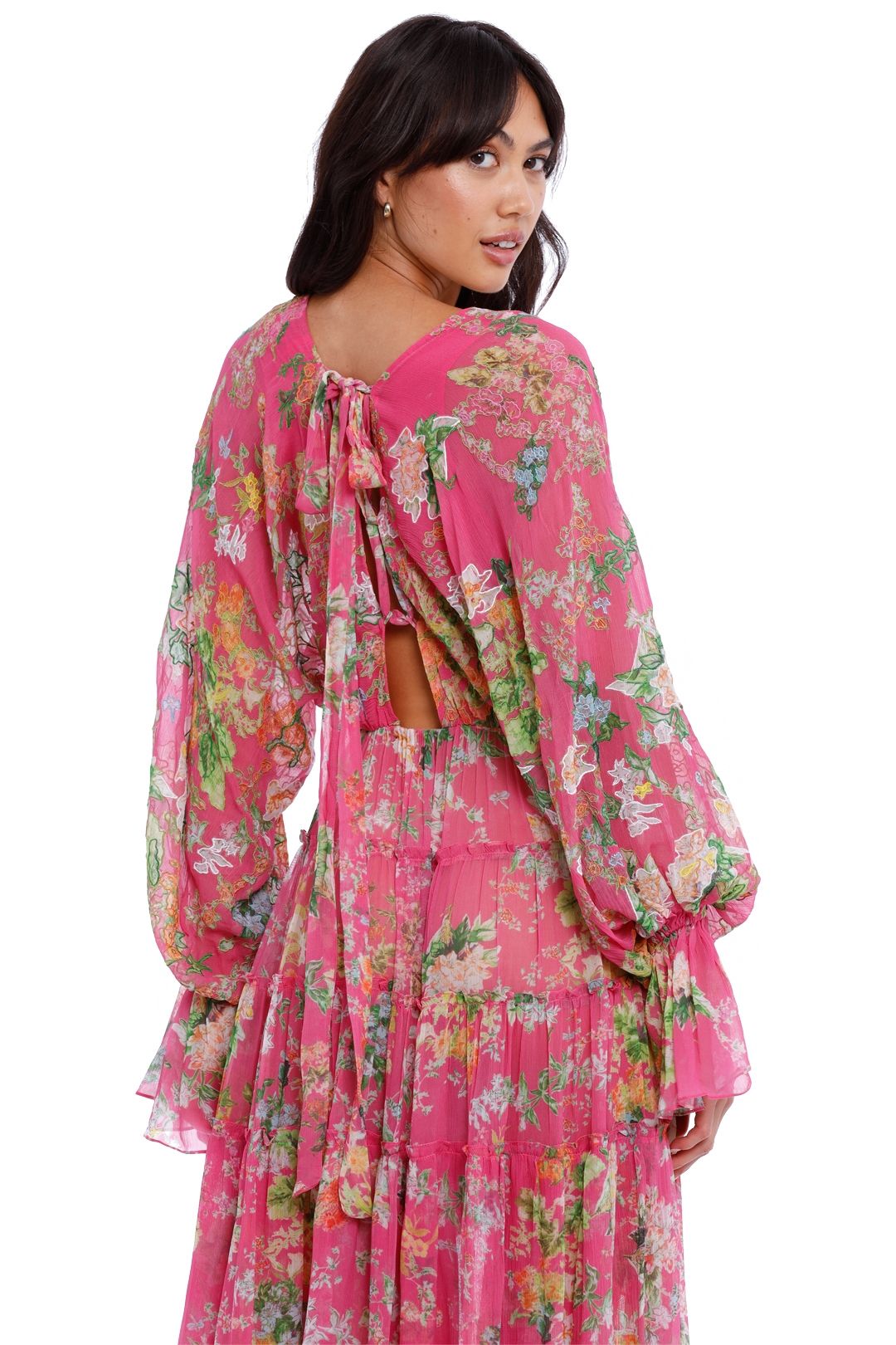 Miyu Hi Lo Dress - Pink photo 4