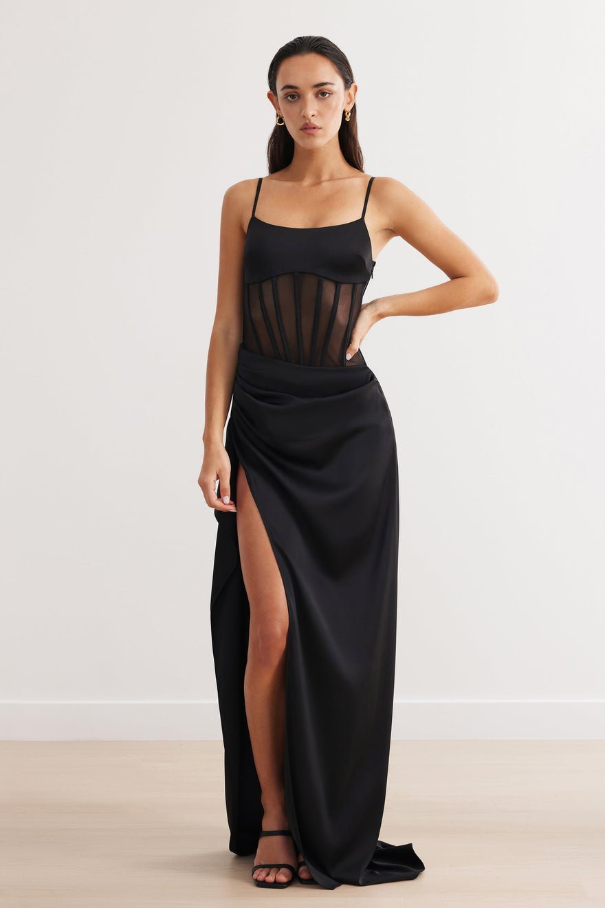 Lexi Estelle Dress - Black photo 4