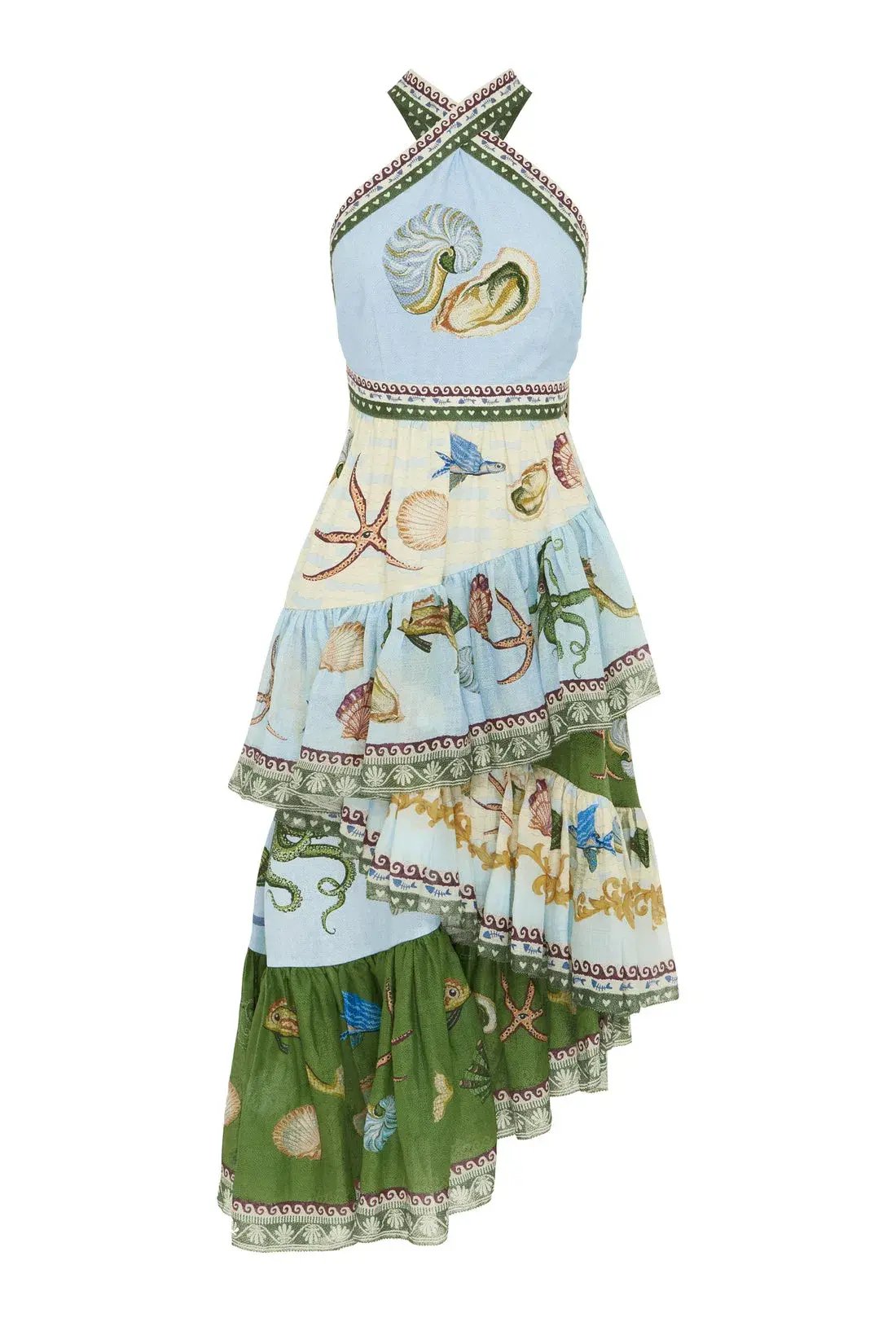 Alemais Bath House Midi Dress Size AU 14 photo 4