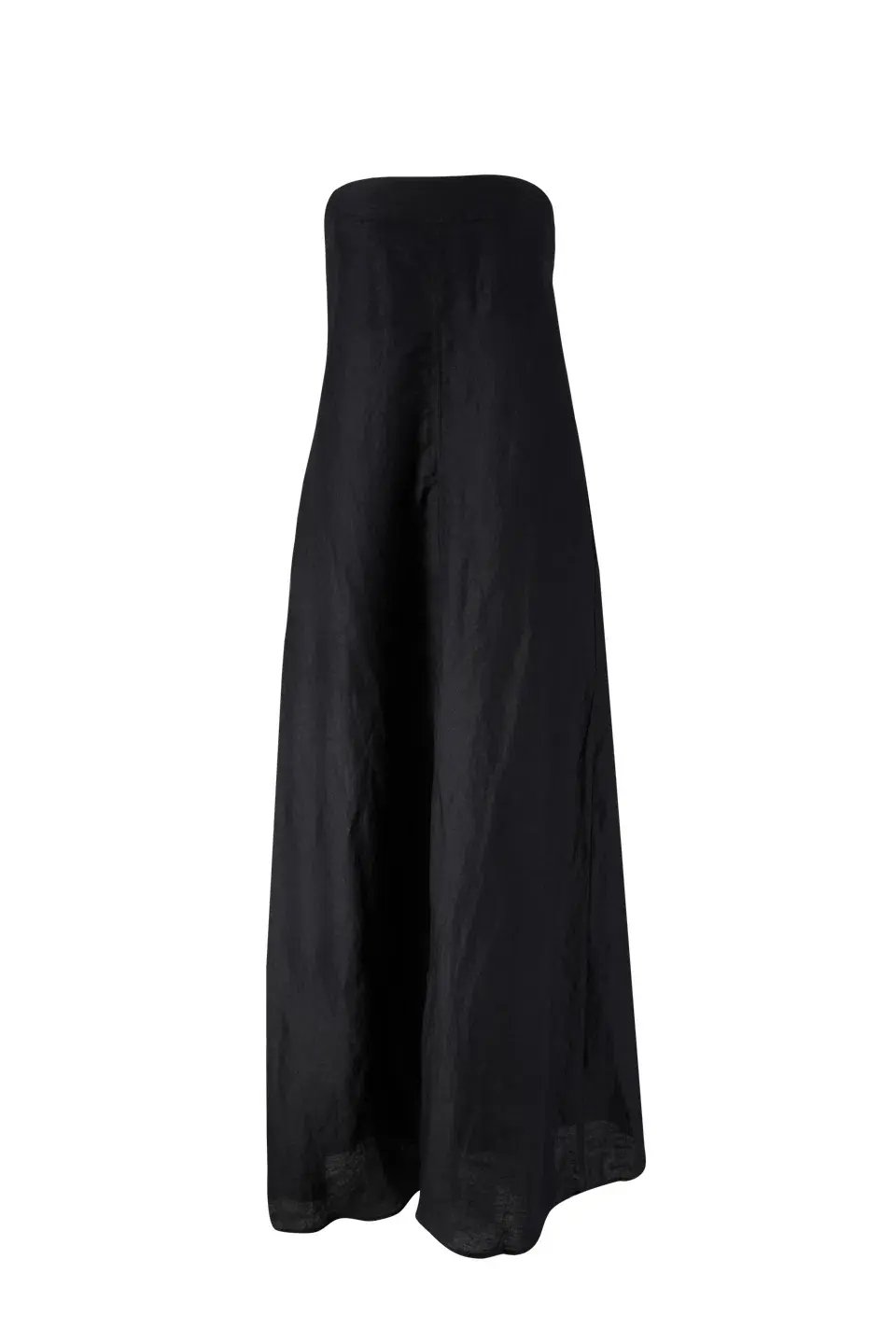 Camilla And Marc Linen Evening Dress Honora Black Size 8 photo 5