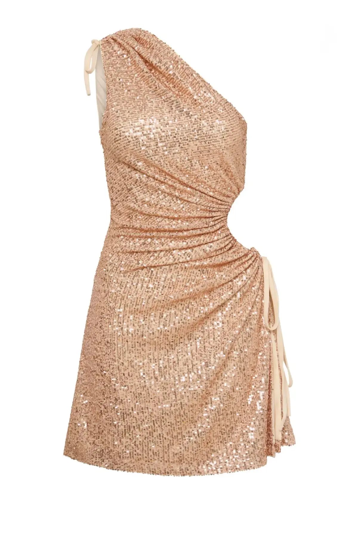 Sonya Moda Mini Nour Gold Sequin Dress Size L/AU 12 photo 6