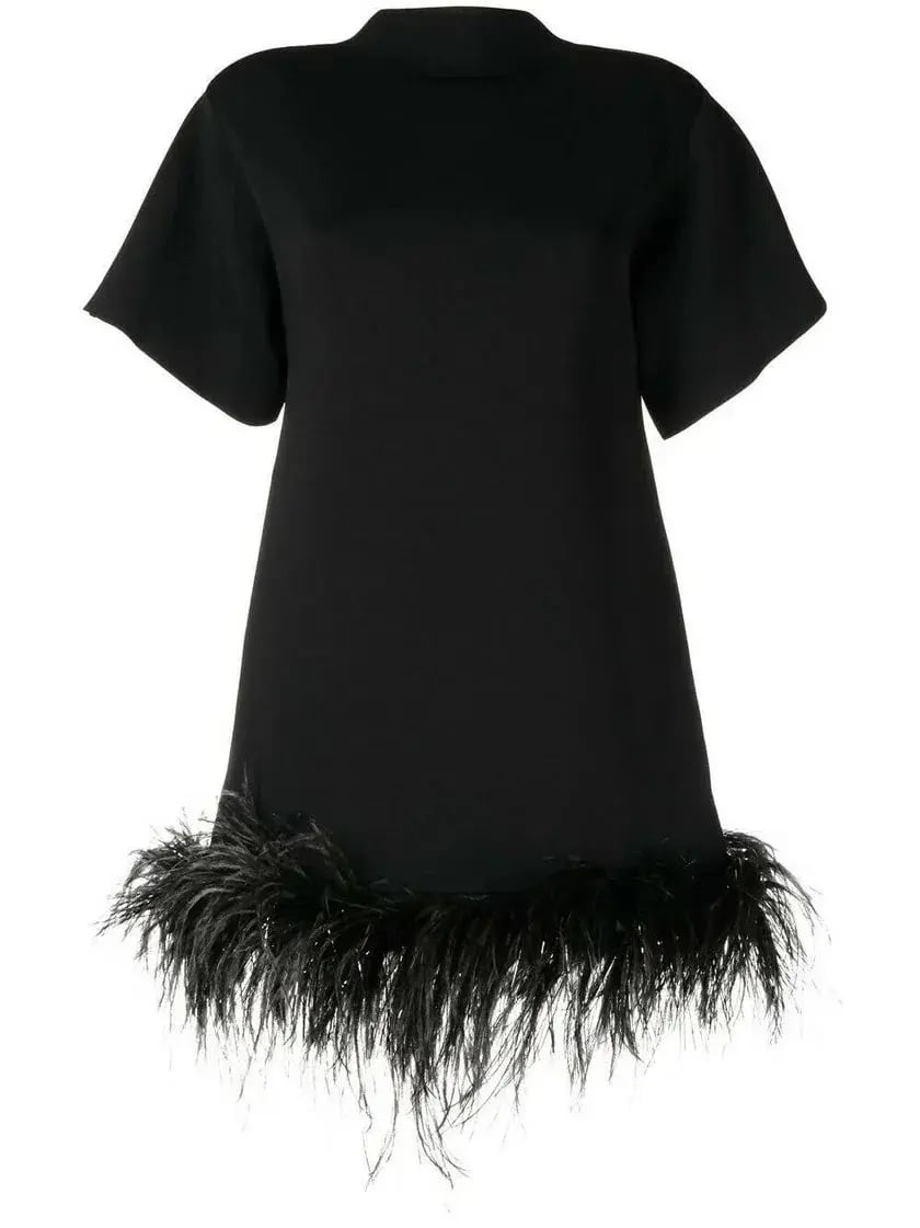 Rachel Gilbert Rita Mini Dress Black Size M / AU 12 photo 5