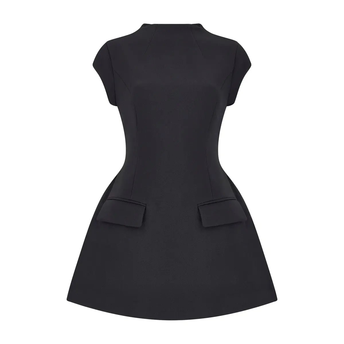Odd Muse The Ultimate Muse Cap Sleeve Mini Dress Black Size S / AU 8 photo 4