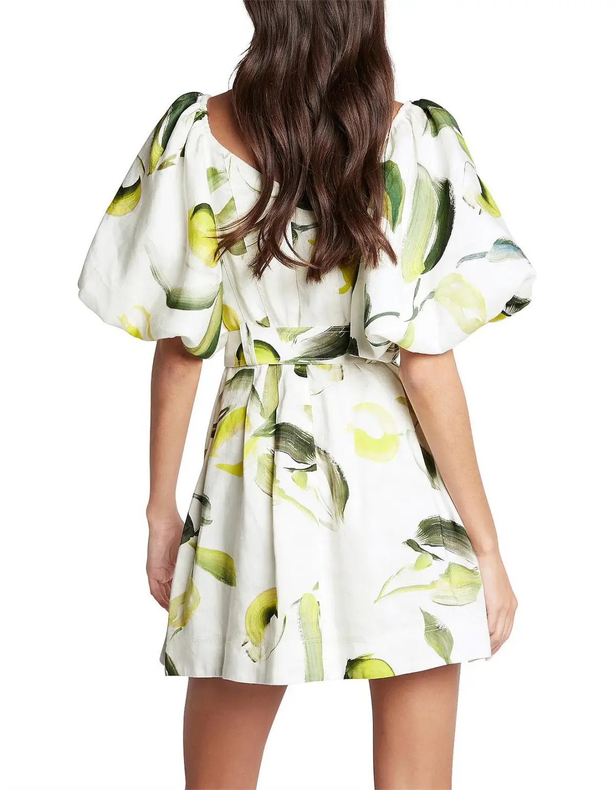 Aje Zest Mini Dress Tropical Lime Size 8 photo 5