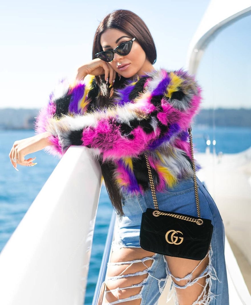 Gucci GG Marmont Black Velvet photo 2