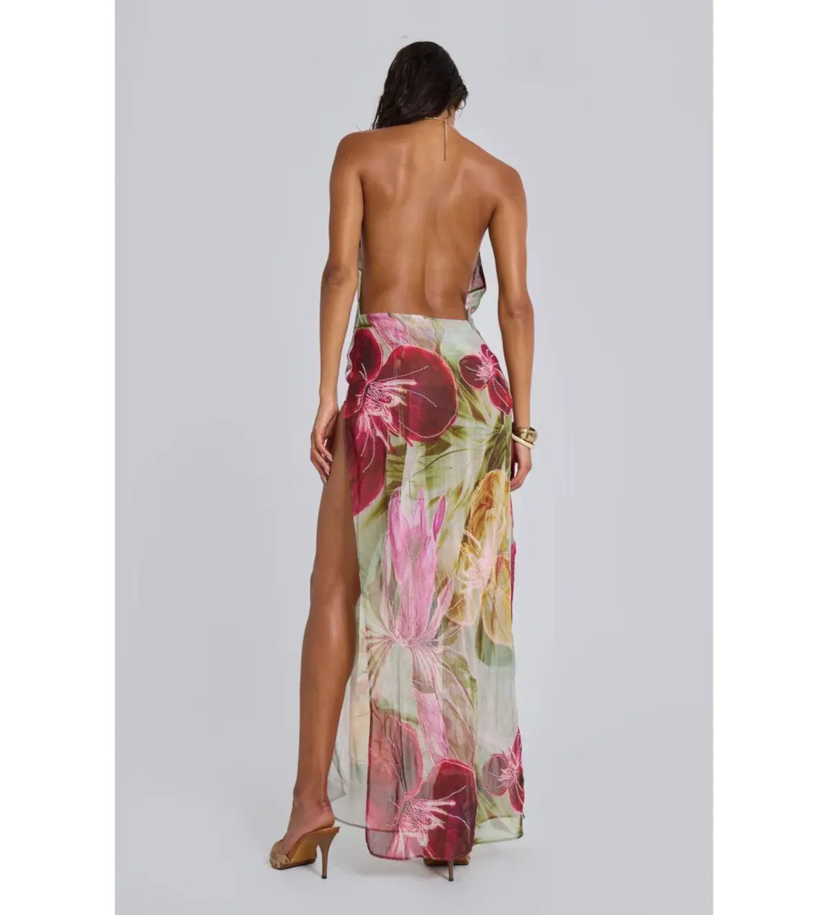 Jaded London Dahlia Maxi Dress Size AU 8 photo 2