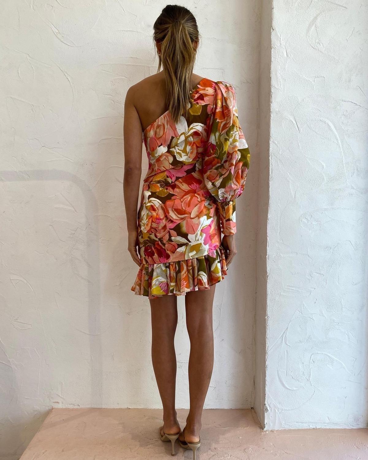 Acler Lawson Dress in Pink Bouquet Size 6 photo 5