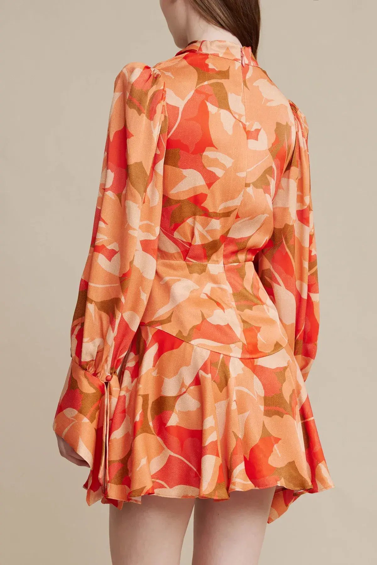 Acler Dunleer Dress Amber Bloom Size 10 photo 3