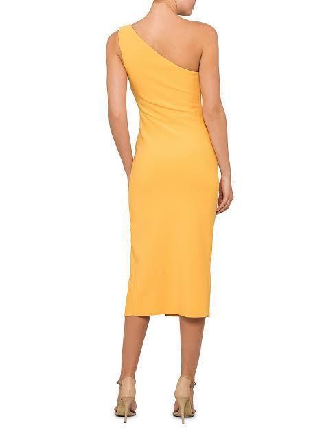 Bec & Bridge Tango Race Midi Dress Mango Size 12 photo 3