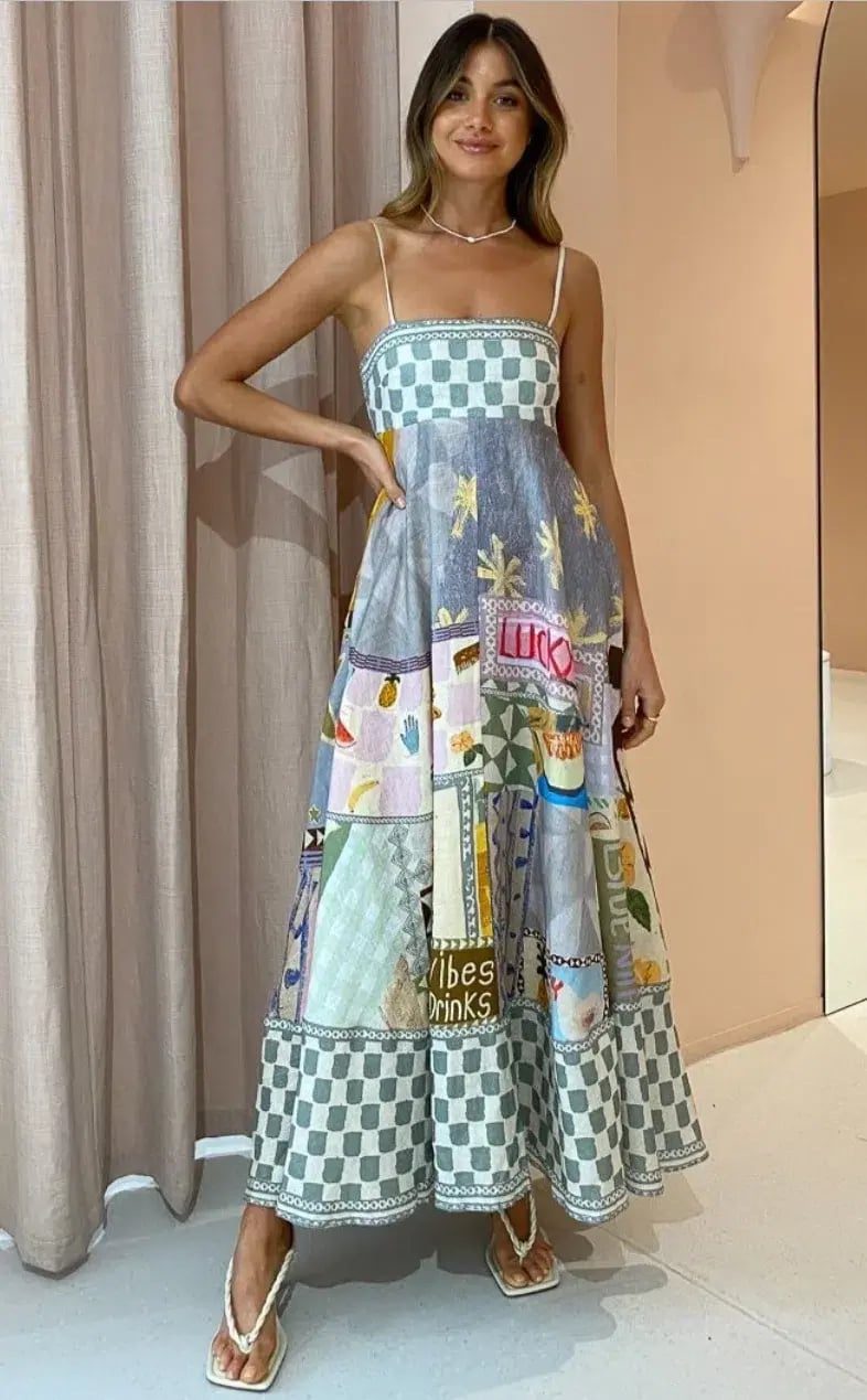 Alemais Emma Gale Sundress Print Size 10 photo 3