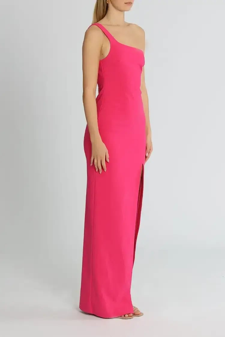 Likely NYC Camden Gown Fuchsia Pink Size 8 photo 2