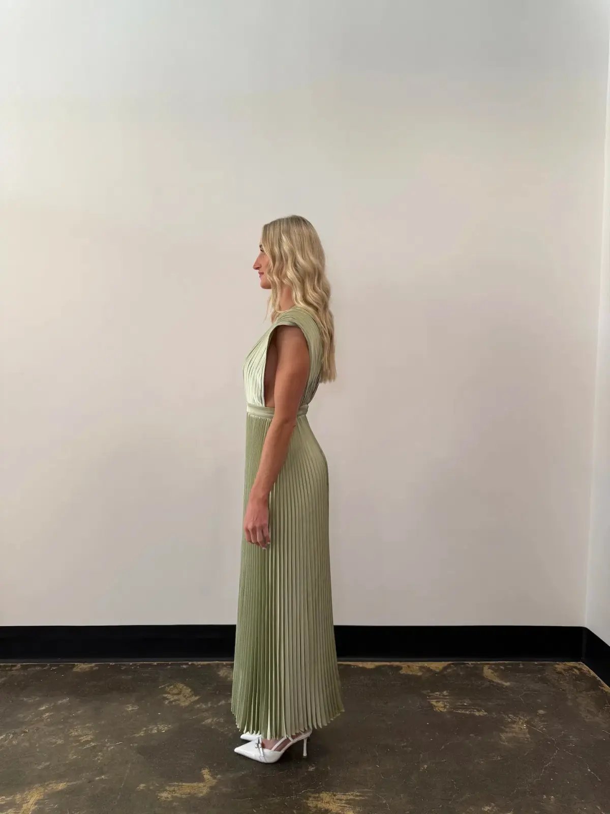 Natalie Rolt Fabienne Gown Citron Size 0/AU 6 photo 3