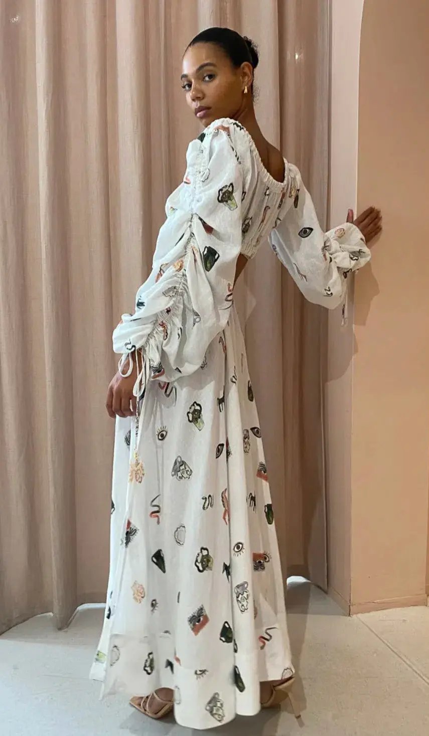 Alemais Hera Top & Skirt Set Print Size 14 photo 4