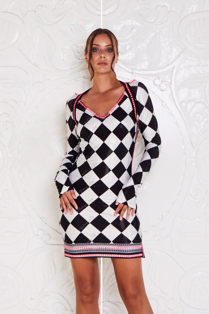 Mackenzie Mode Diamonds Are Mine Mini Dress photo 3