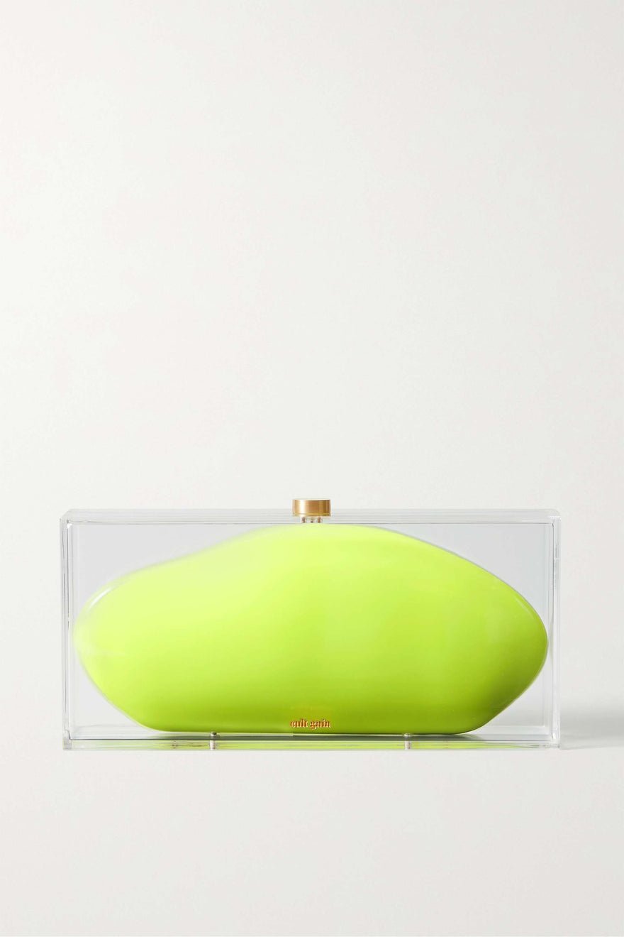 Cult Gaia Annika Clutch | Green photo 2