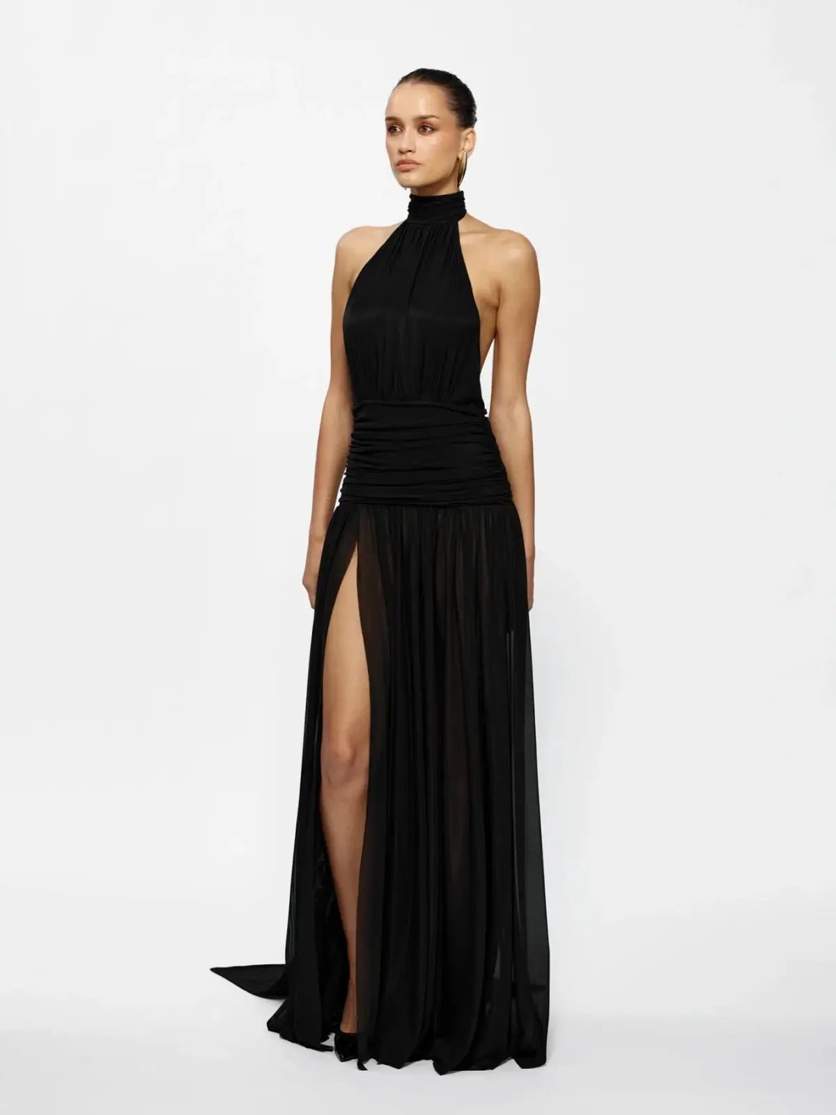 Effie Kats Verity Gown Black Size AU 6 photo 3