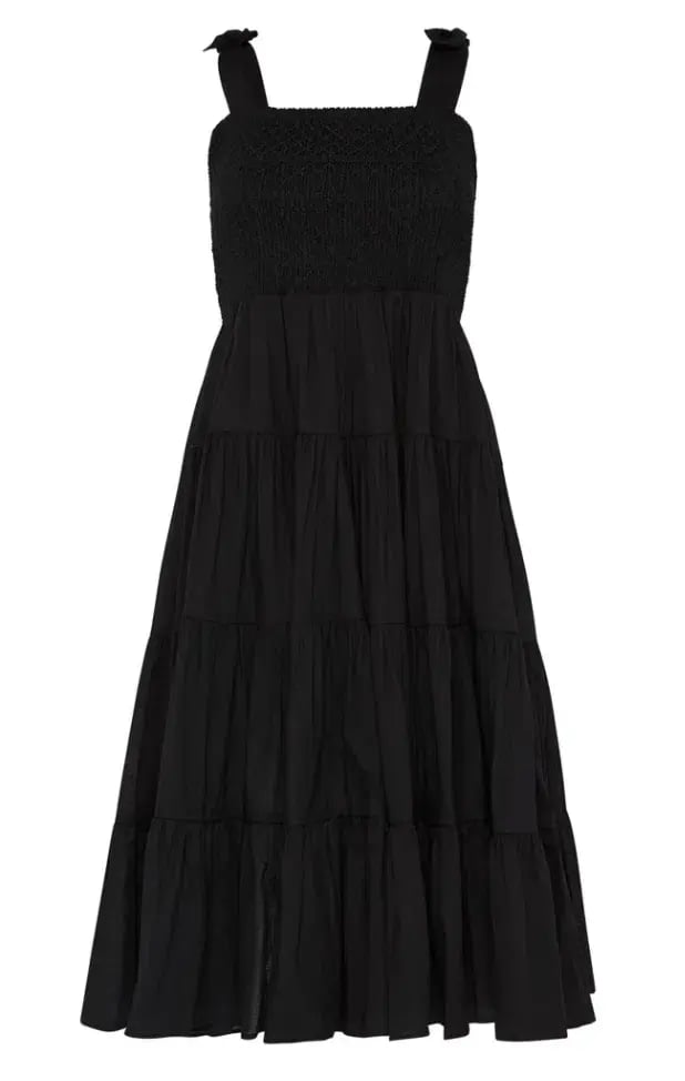 Aje Lagoon Dress Black Size 8 photo 5