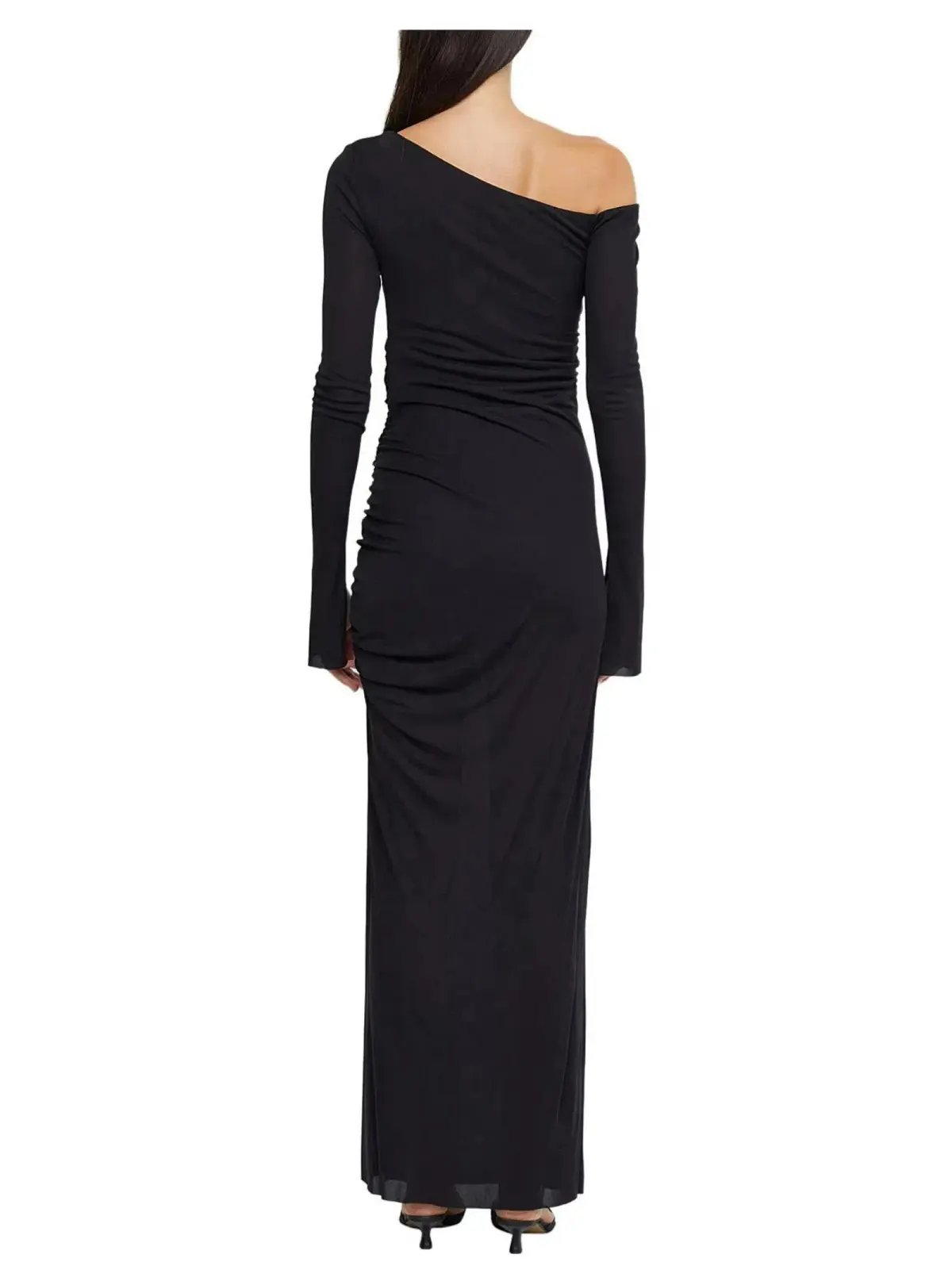 Bec & Bridge Monette Asym Long Sleeve Maxi Dress Black Size AU 8 photo 3