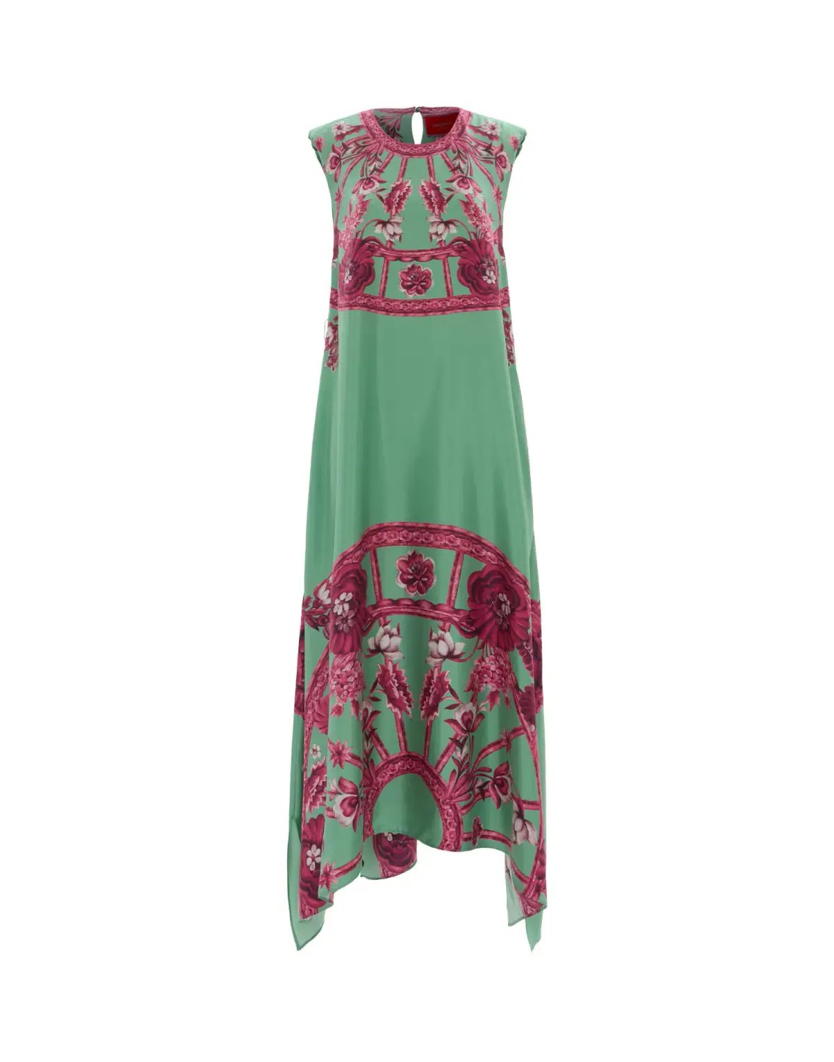 La DoubleJ Zodiac Placee Acquamarine in Silk Twill San Carlo Dress AU 10 photo 4