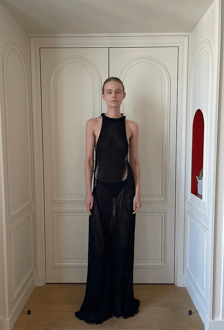 Roberta Einer Lily Dress in Black photo 4
