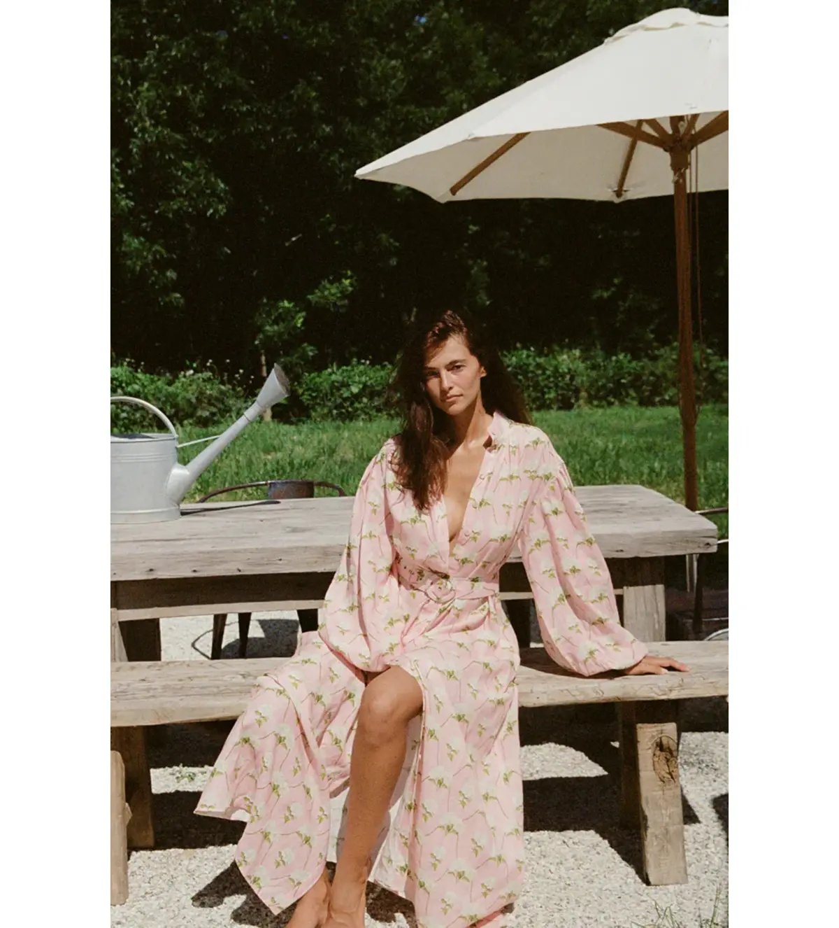 Palm Noosa Noddy Dress in Diamond Hydrangea Size AU 12 photo 7