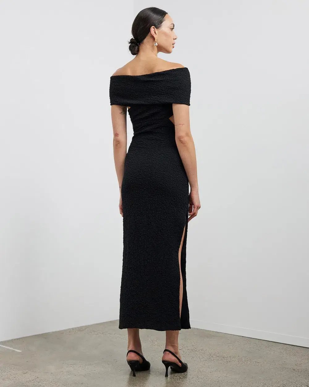 Camilla and Marc The Toledo Dress Black Size 12 photo 4