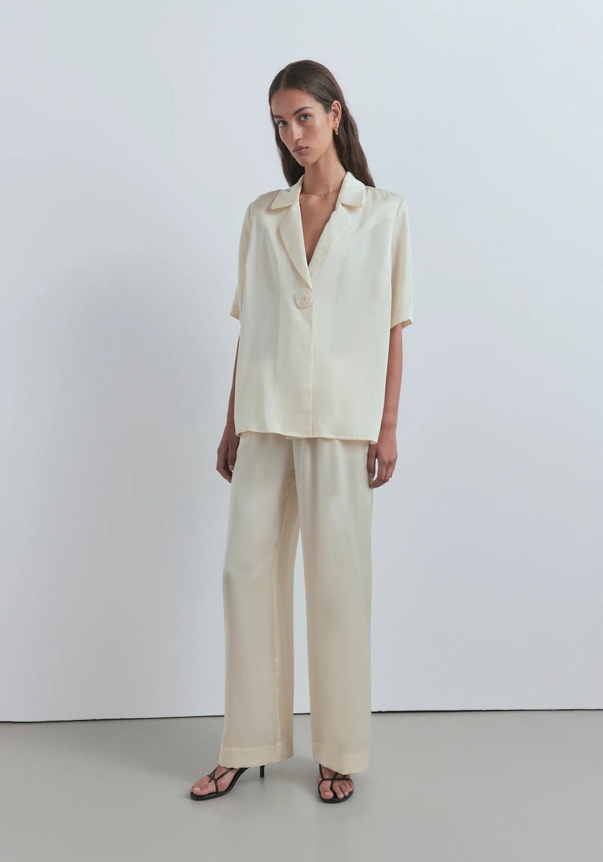 Viktoria & Woods Chorus Shirt And Pilot Pant Set - Butter photo 4