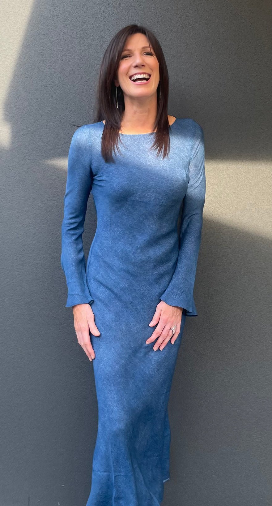 Realisation The Gia Dress, Denim photo 3