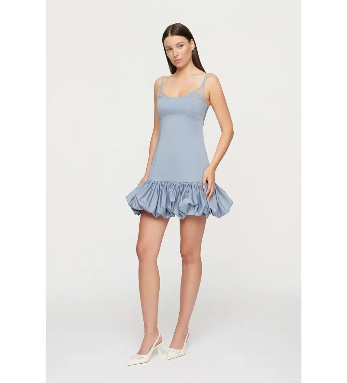Clea Daisy Mini Dress in Hydrangea Size S/ AU 8 photo 2