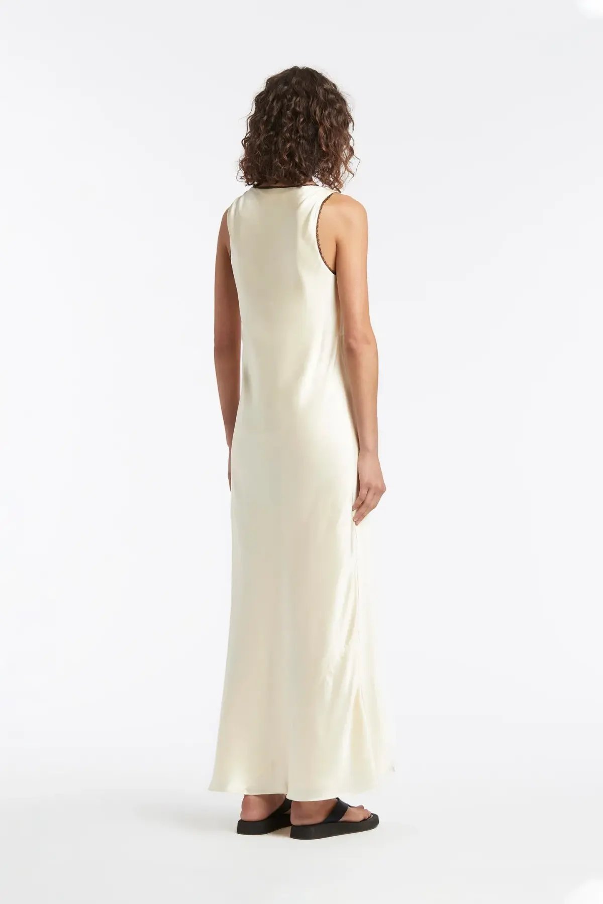 Sir the Label Willa V Neck Midi Dress Yellow Size 2 / AU 10 photo 3