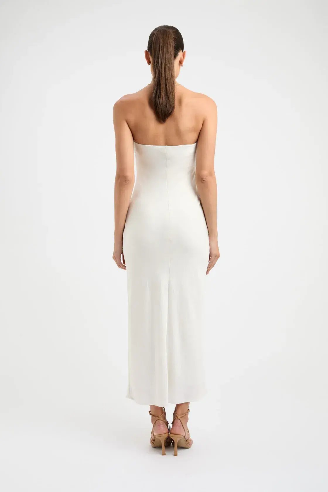 Kookai Milan Ivy Slip Dress Ivory Size 36/AU 8 photo 3