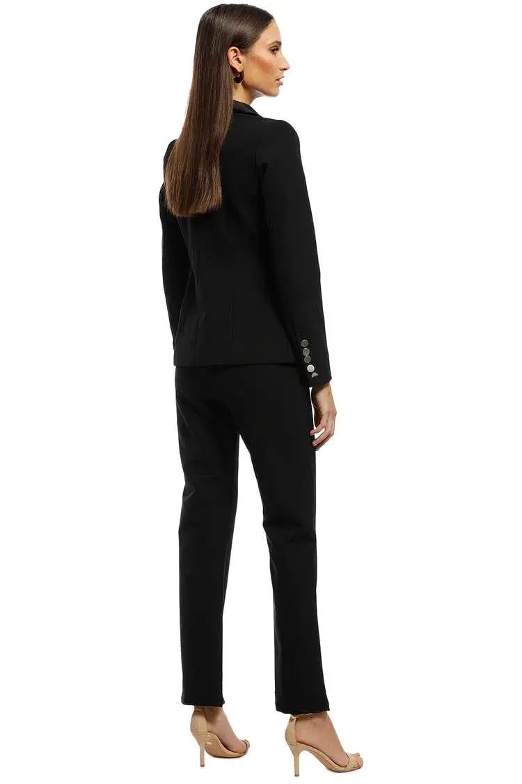 Bianca and Bridgett Milan Blazer and Pants Set Black Size 10 photo 3