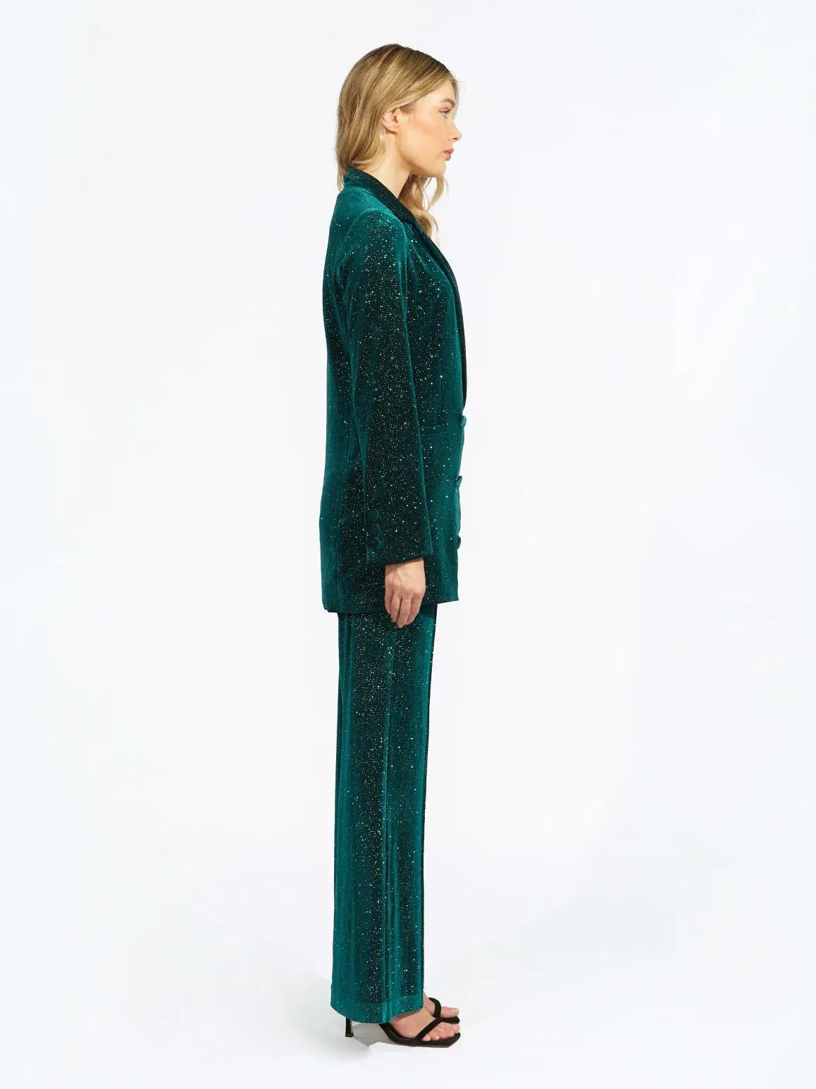 Alice McCall Midnight Magic Two-Piece Forest Green Size 6 photo 4