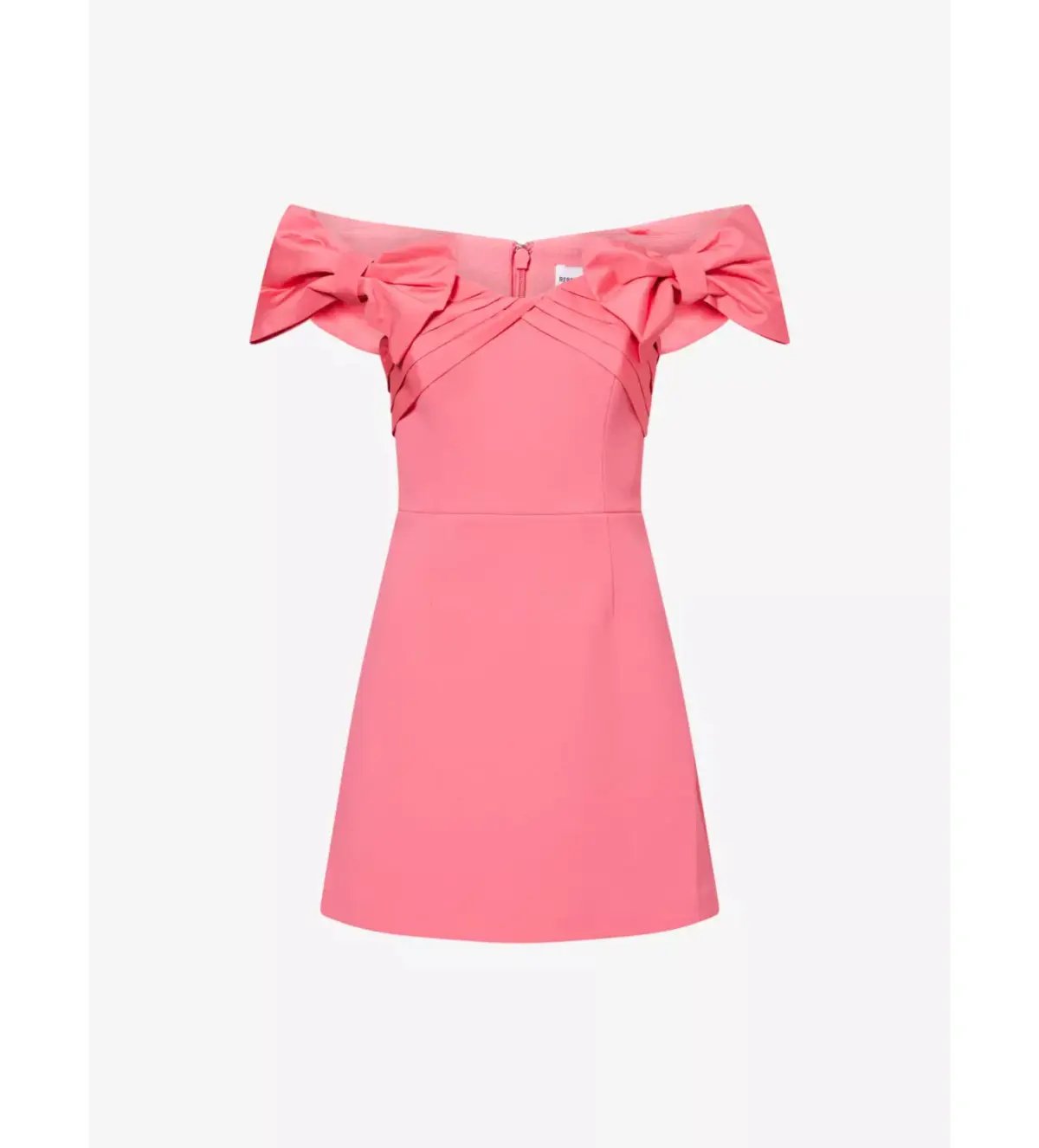 Rebecca Vallance Posey Off the Shoulder Stretch Crepe Mini Dress Size 8 photo 4