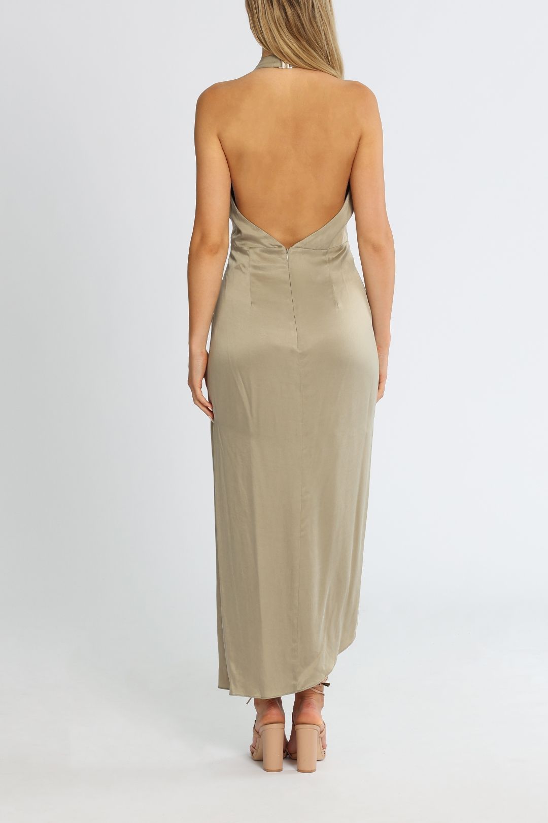 Elaine Dress - Khaki photo 3