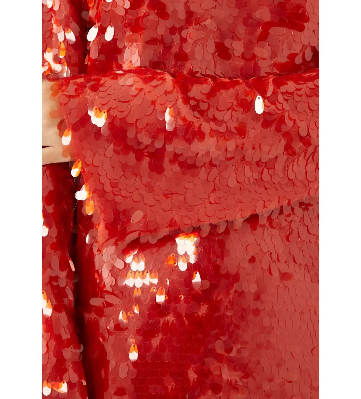 Alemais Geanie Sequin Long Gown in Red Size XL / AU 14 photo 4