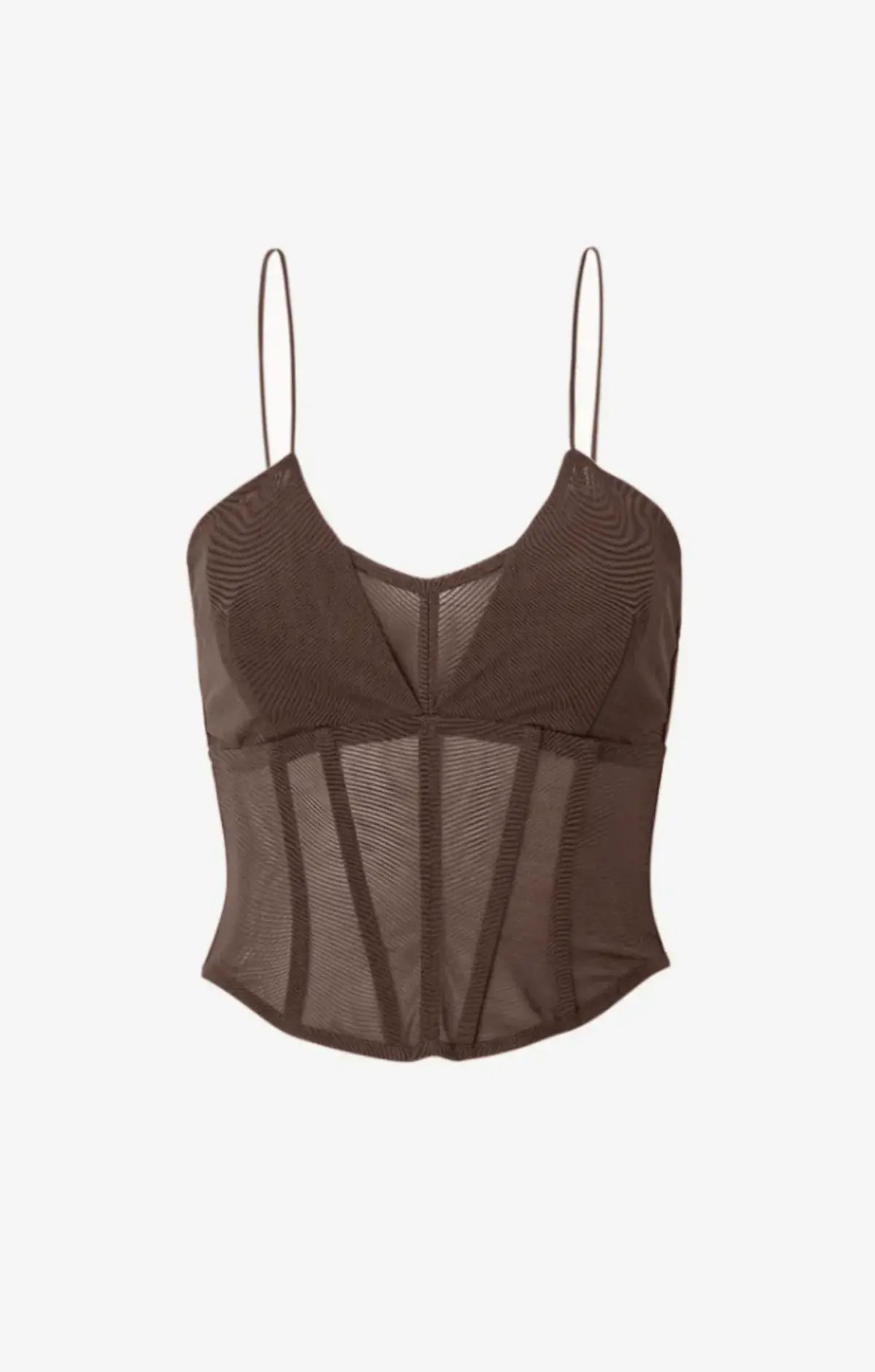 Viktoria and Woods The Sigma Bustier Brown Size 8 photo 2